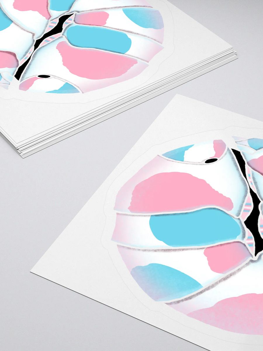 Transgender Isopod Sticker V2 product image (15)