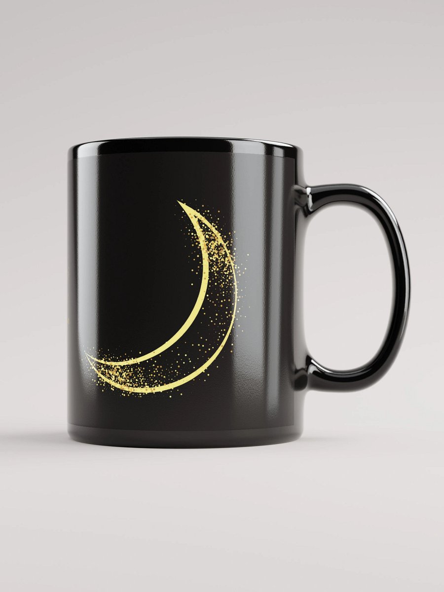 Mug Noir et Doré - Lune - Cadeau Féminin product image (1)