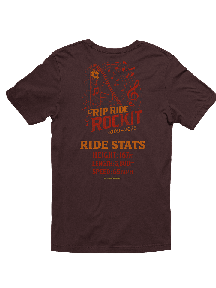 Musical Coaster Loop Graphic Tee product image (6)