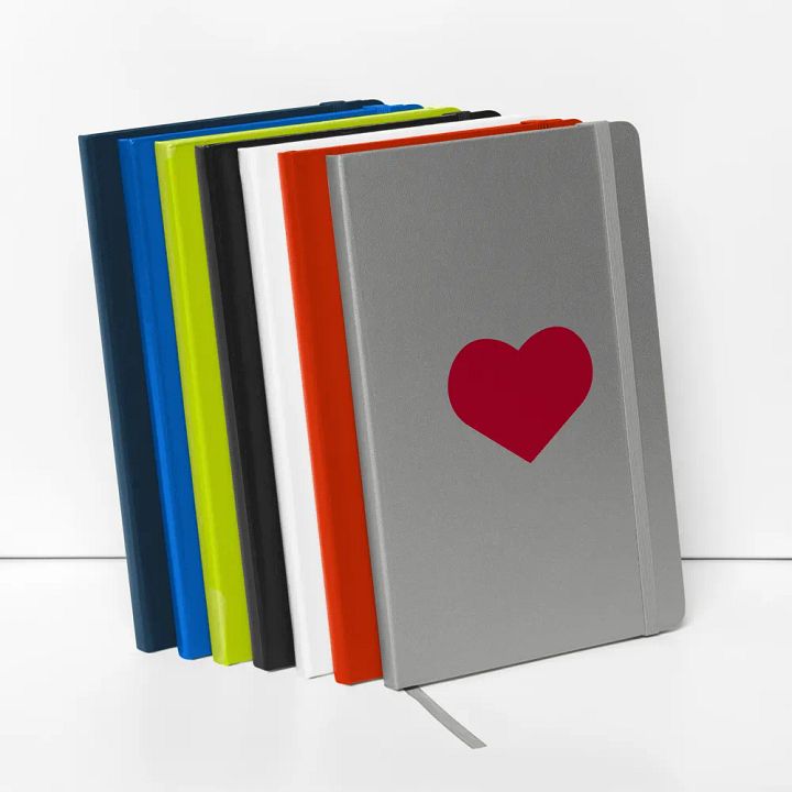 Hardcover Bound Notebook | JournalBook (Heart) product image (13)