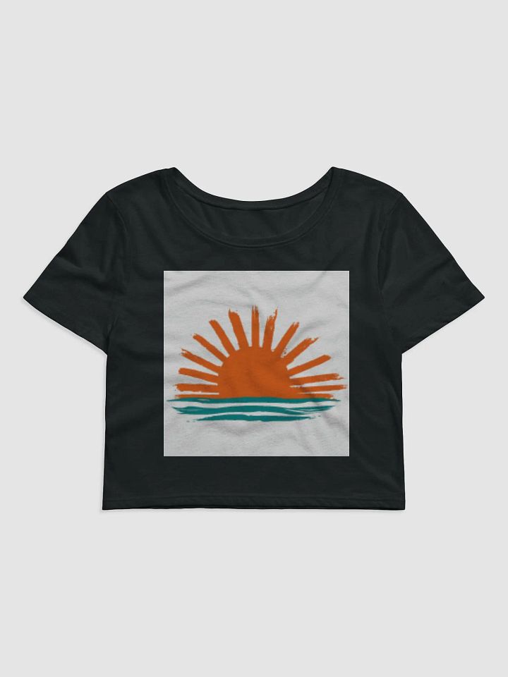 Sunshine Womans Premium Crop Top product image (1)