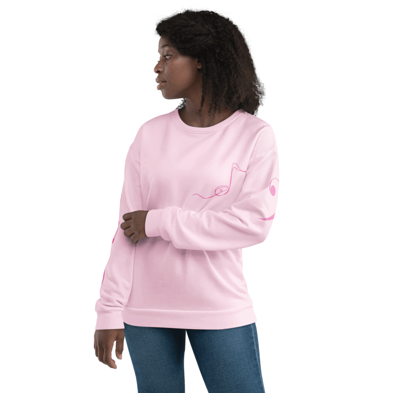 Band Geeks Rule Sweatshirt | Light Pink product image (10)