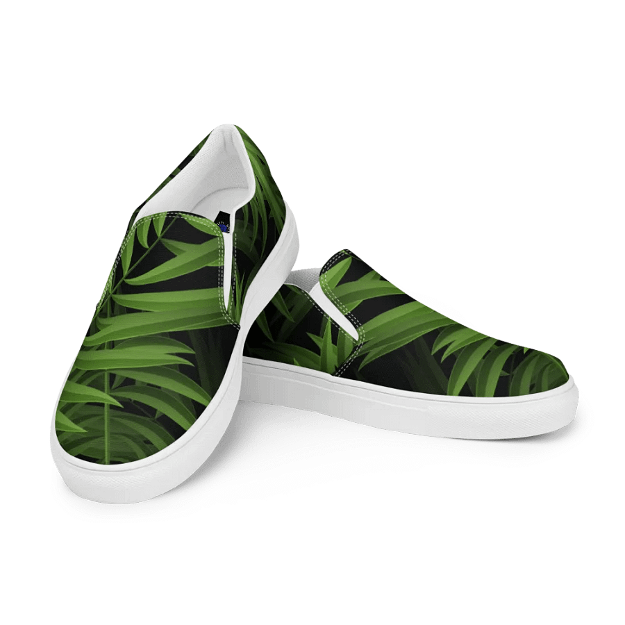 Tropical Leaf Paradise Slip-Ons product image (11)