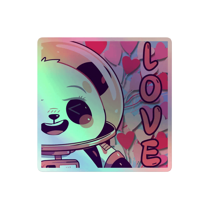 Love Holo Sticker product image (2)