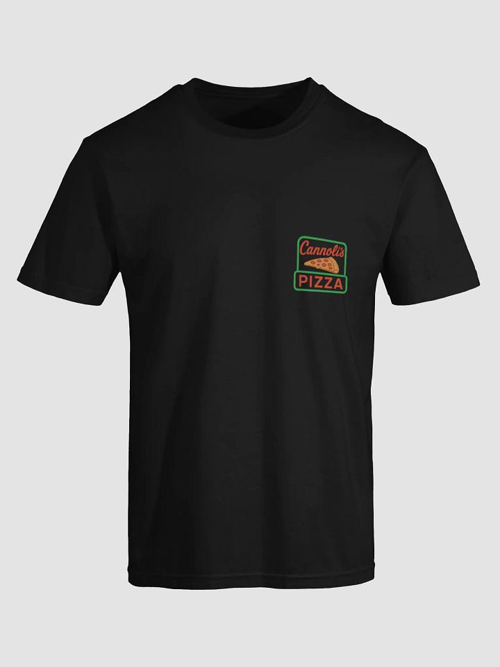 Black Cannoli's Pizza Shirt product image (1)