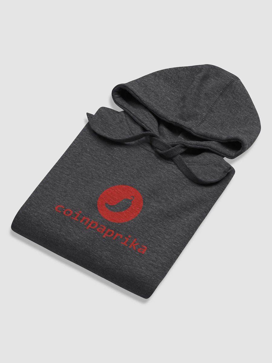 Dark grey coinpaprika hoodie product image (5)