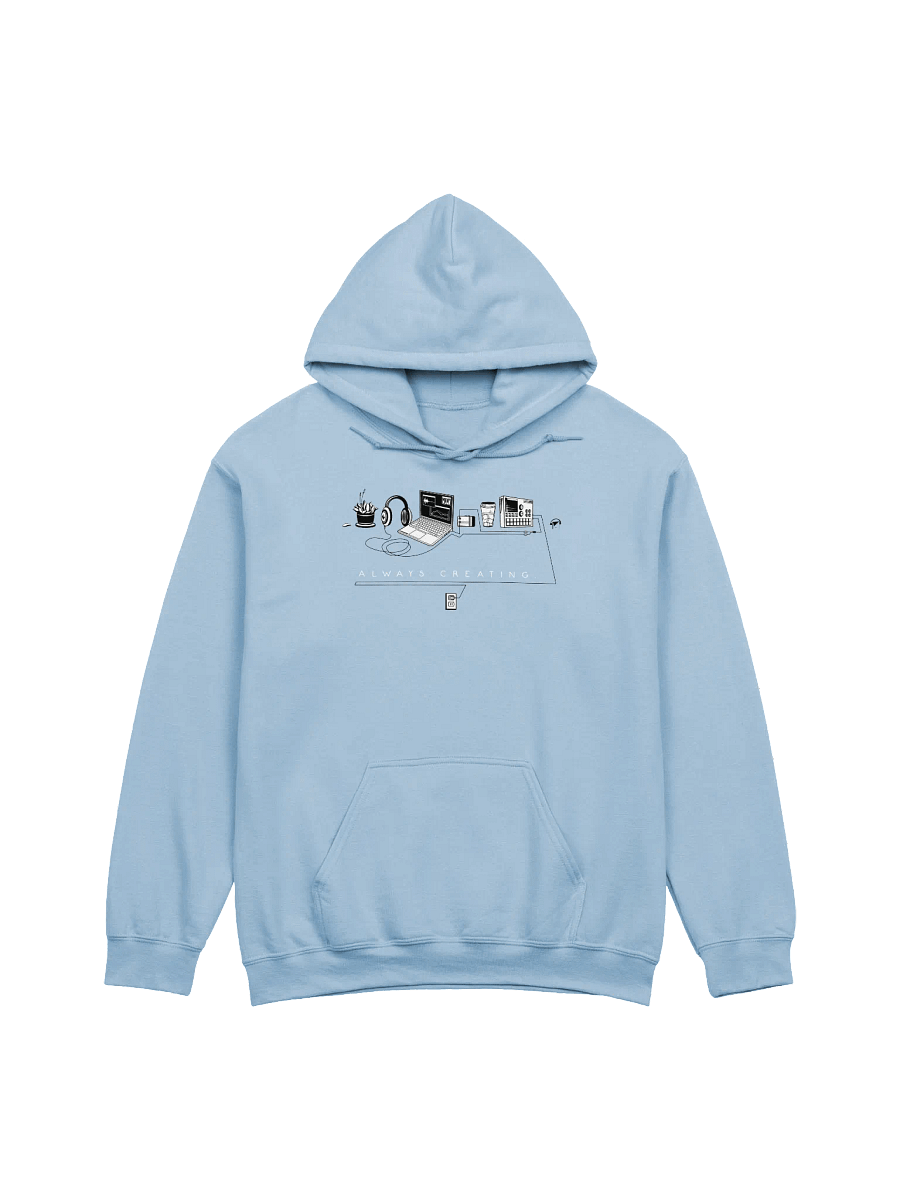 Always Creating: the Production Process unisex hoodie product image (1)