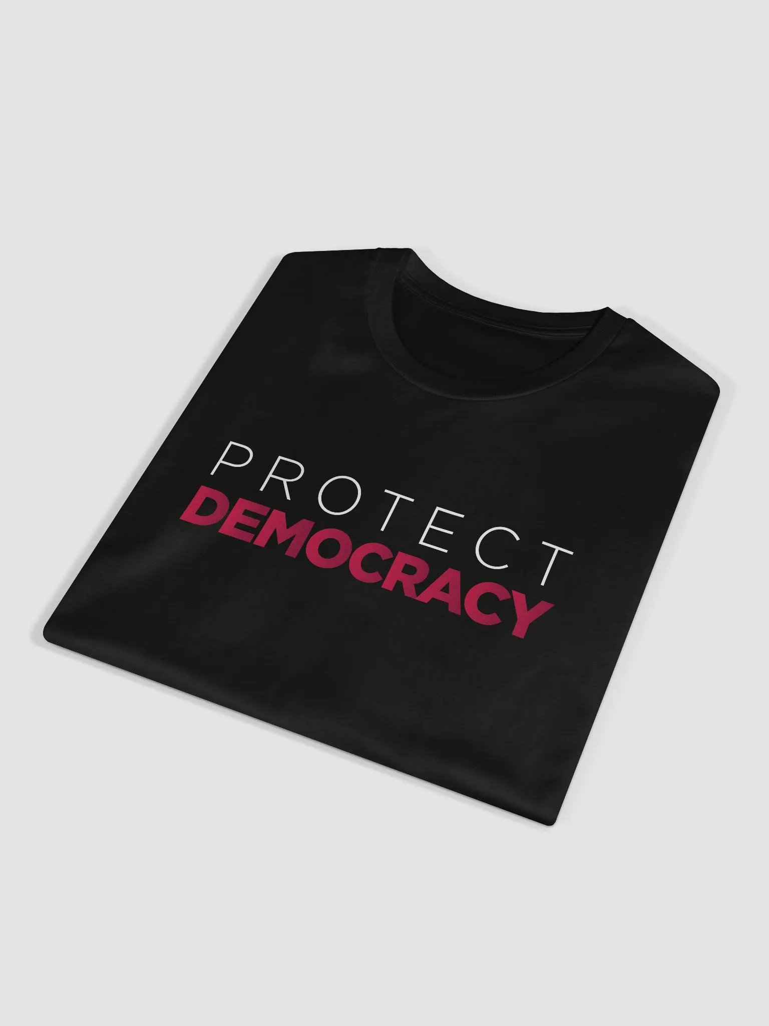"Protect Democracy" Black Unisex Tee product image (4)