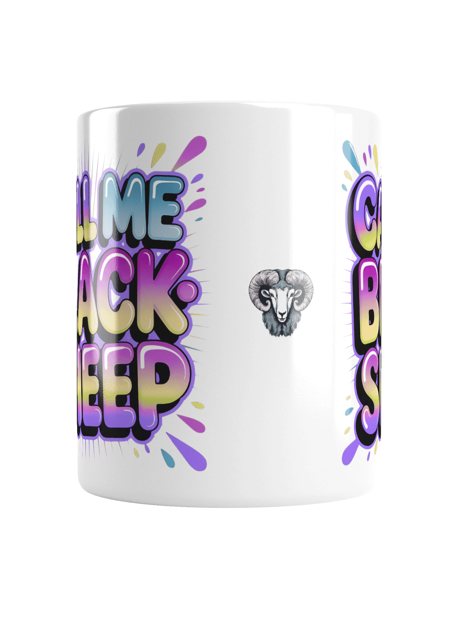 Dreamy CallMeBlackSheep White Glossy Mug product image (16)