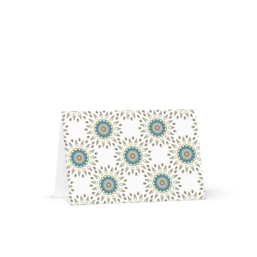 Phycadelic Creamy Bloom Greeting and Post Cards product image (1)