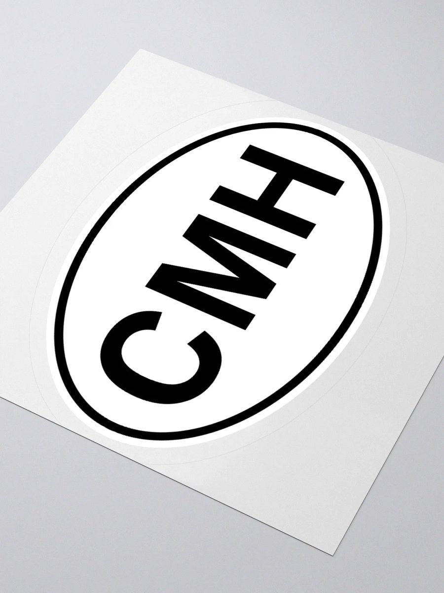 CMH Oval Sticker product image (3)
