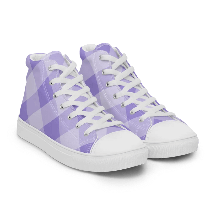 Men's Lavender Diamond High Tops product image (8)