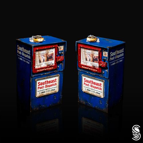 1/24 Newspaper Dispenser from Doozy Modelworks. Painted by me, Nyxbia made a tiiiiny donut for the top!
.
Twitch.tv/SoulwaySt...