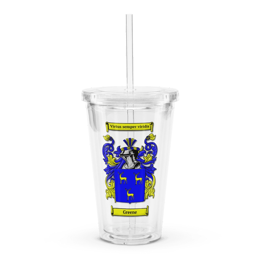 Greene Family Crest - Plastic Tumbler product image (1)