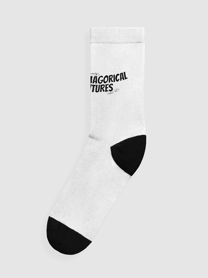 Channel socks (black logo) product image (2)