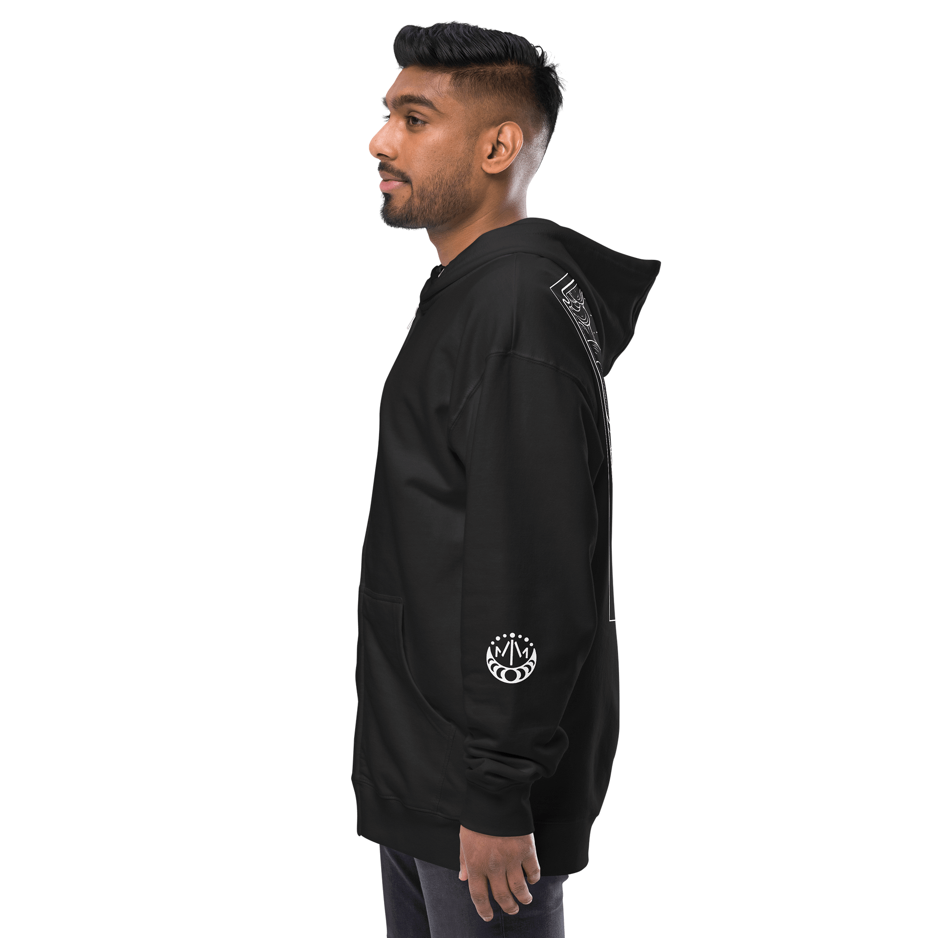 MM 𝖙𝖆𝖗𝖔𝖙 fleece zip-up hoodie product image (4)
