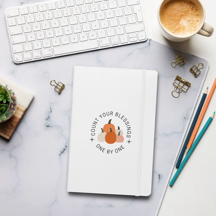 Count Your Blessings One by One Hardcover Notebook product image (1)