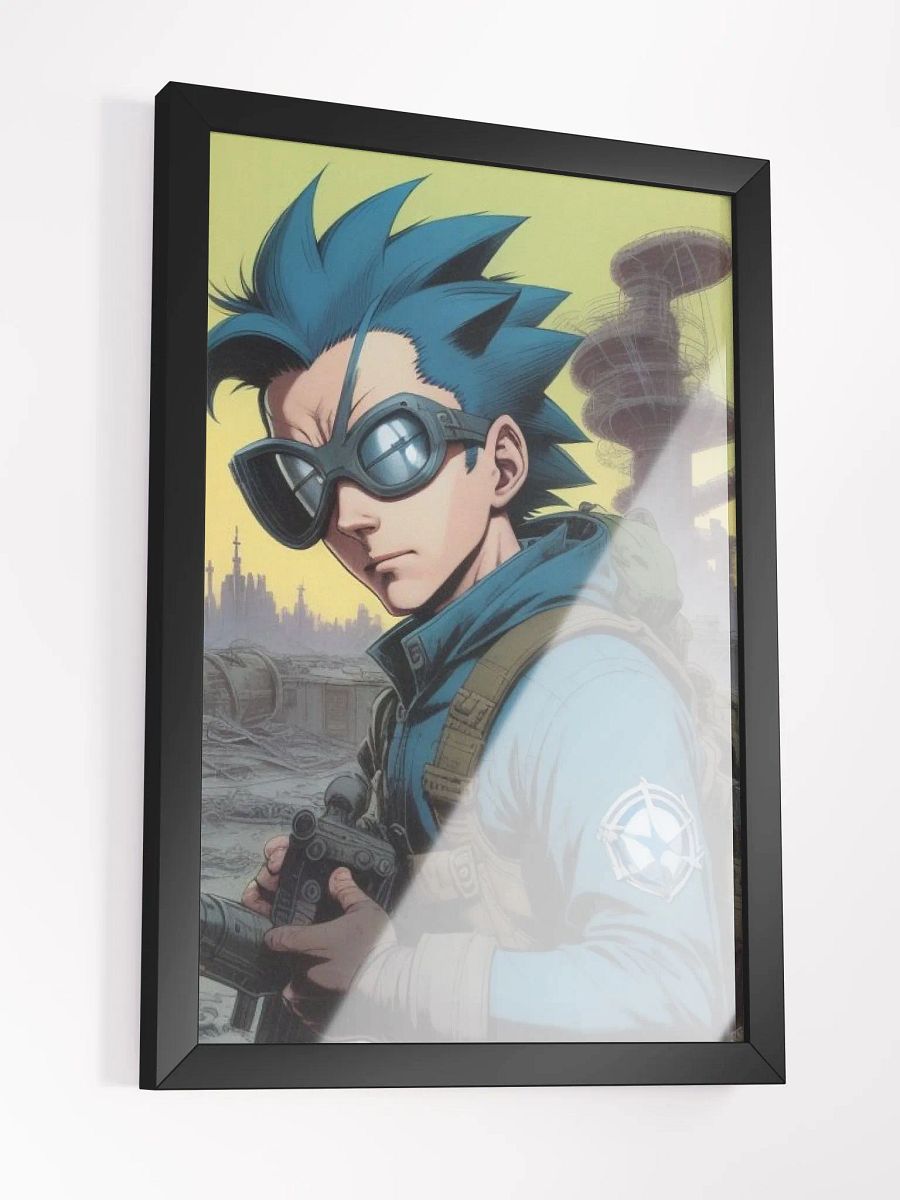 Sonic Slav in the Zone (framed poster) product image (3)