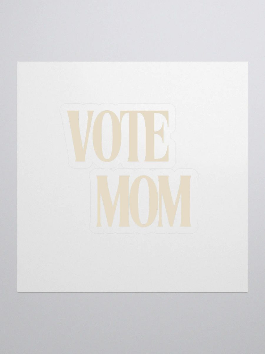 Vote Mom: Backseat Sticker product image (1)