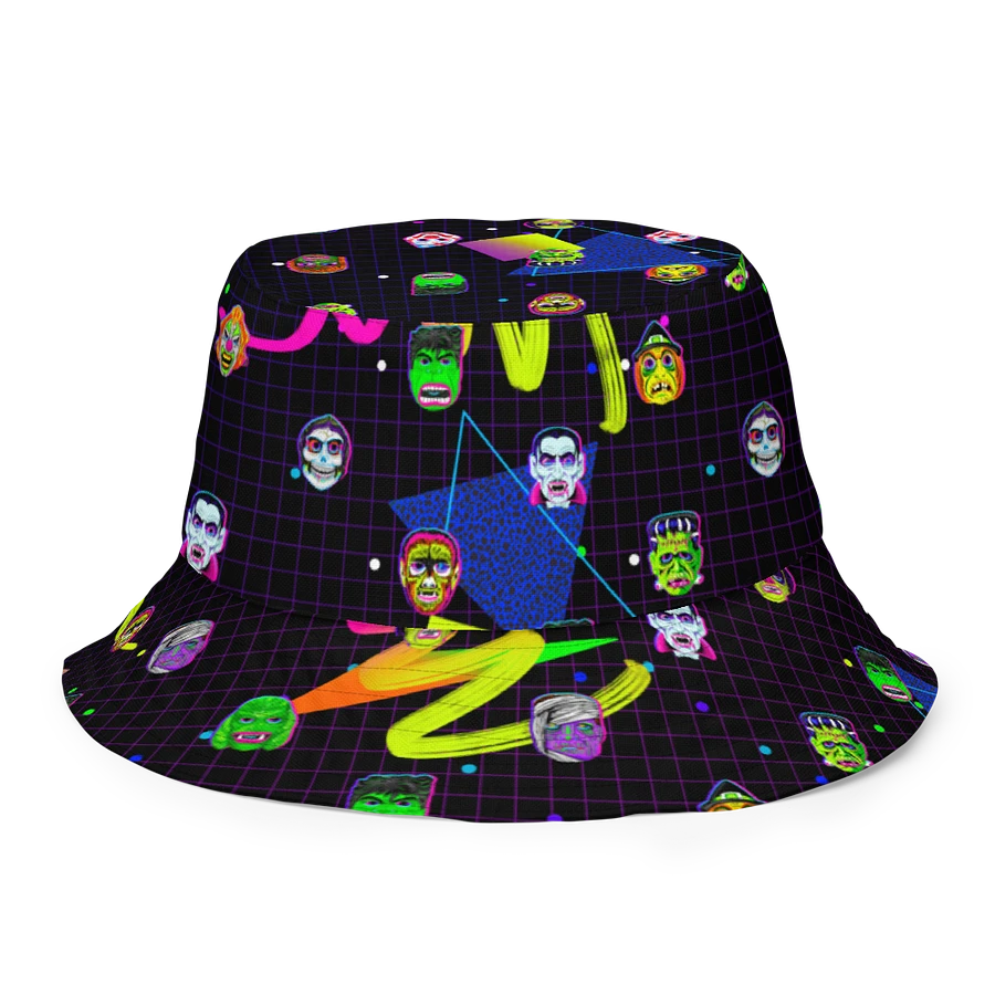 Horror icons Bucket Hat product image (17)