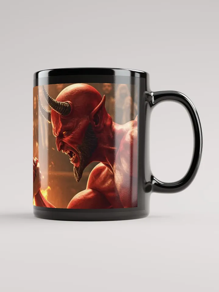 Beautiful Jesus vs Lucifer mug product image (1)