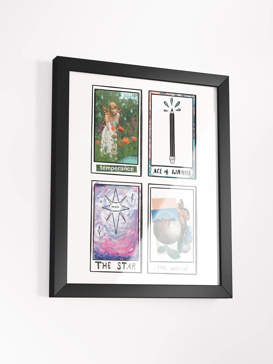 Inspiration Tarot Spread Framed Art Print product image (3)