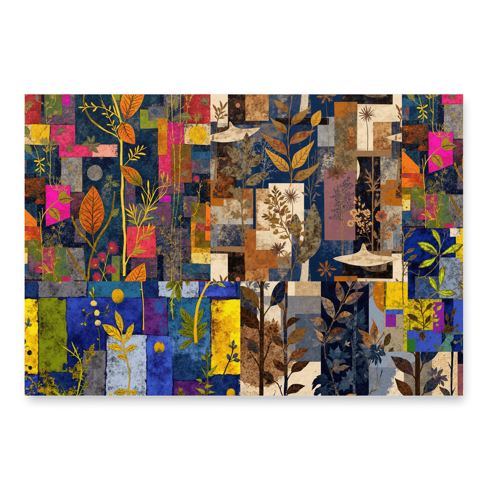Edward Martin Mixed Media Collage Sheets No 876- 3 Different Sheets product image (2)