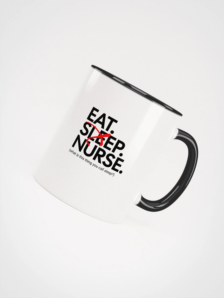 Eat Sleep Nurse Mug (with dark interior) product image (16)