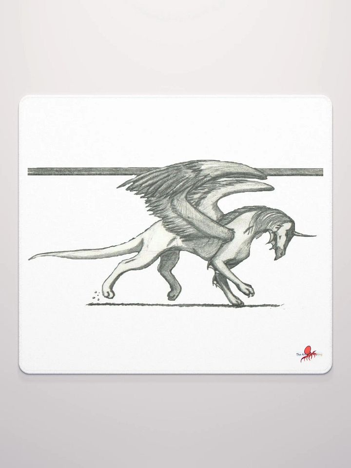 Feathered Wing Dragon Mouse Pad product image (4)