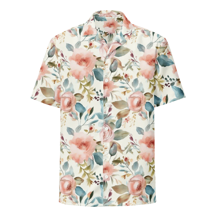 PINK ROSES HAWAII SHIRT product image (2)