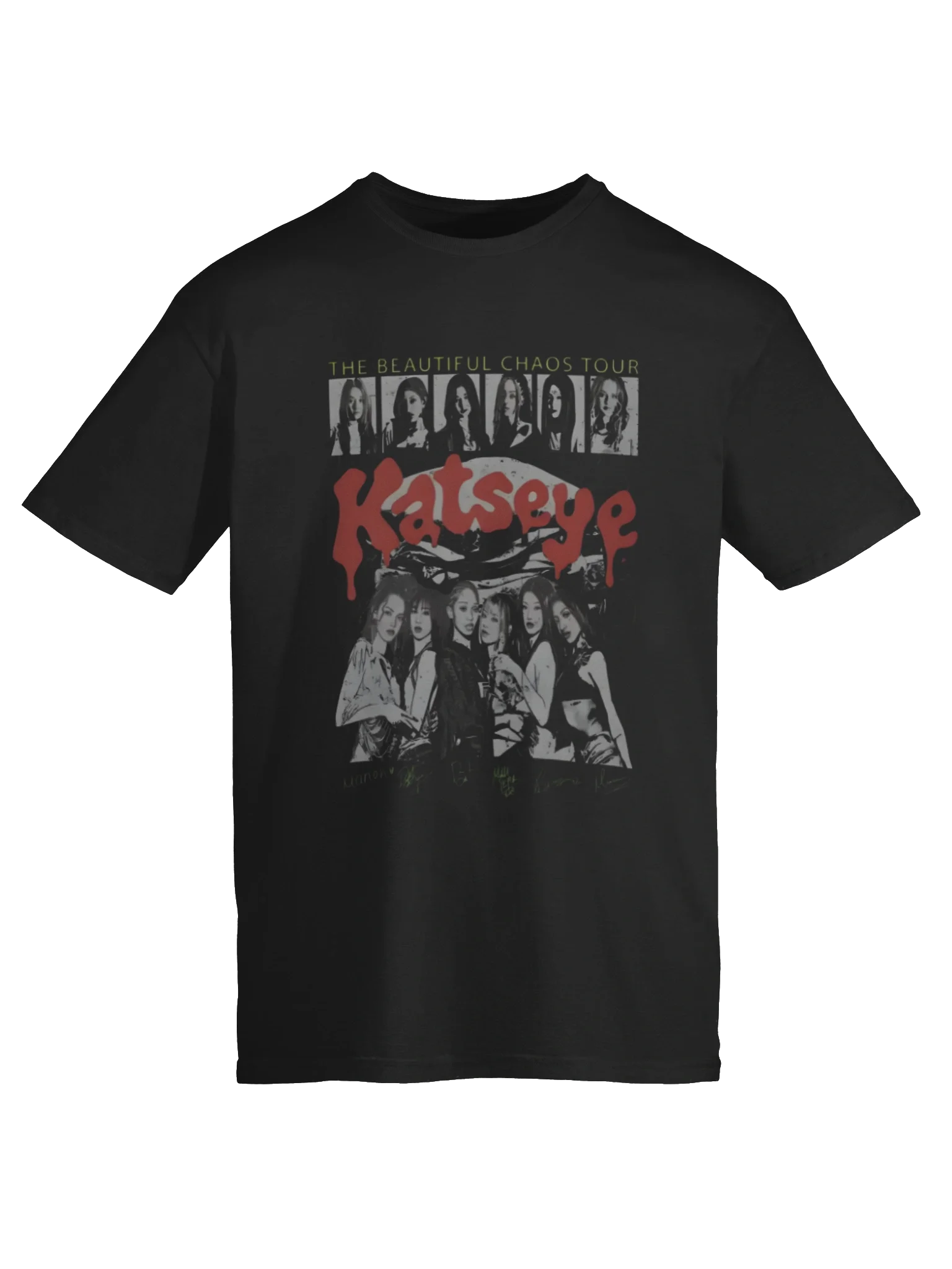 Katseye The Beautiful Chaos Tour T-Shirt product image (3)