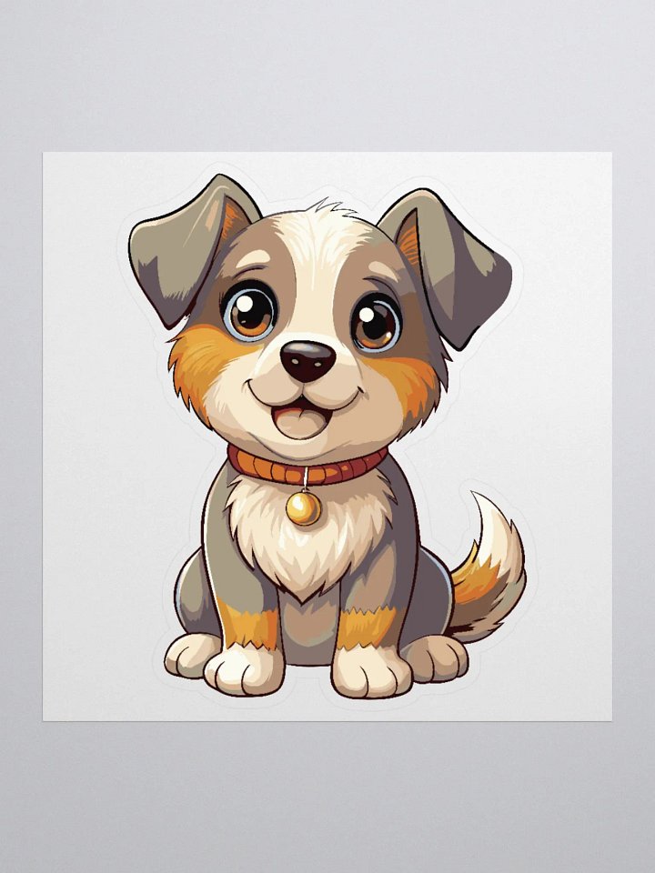 Cute Cartoon Dog 6 , Sticker product image (3)