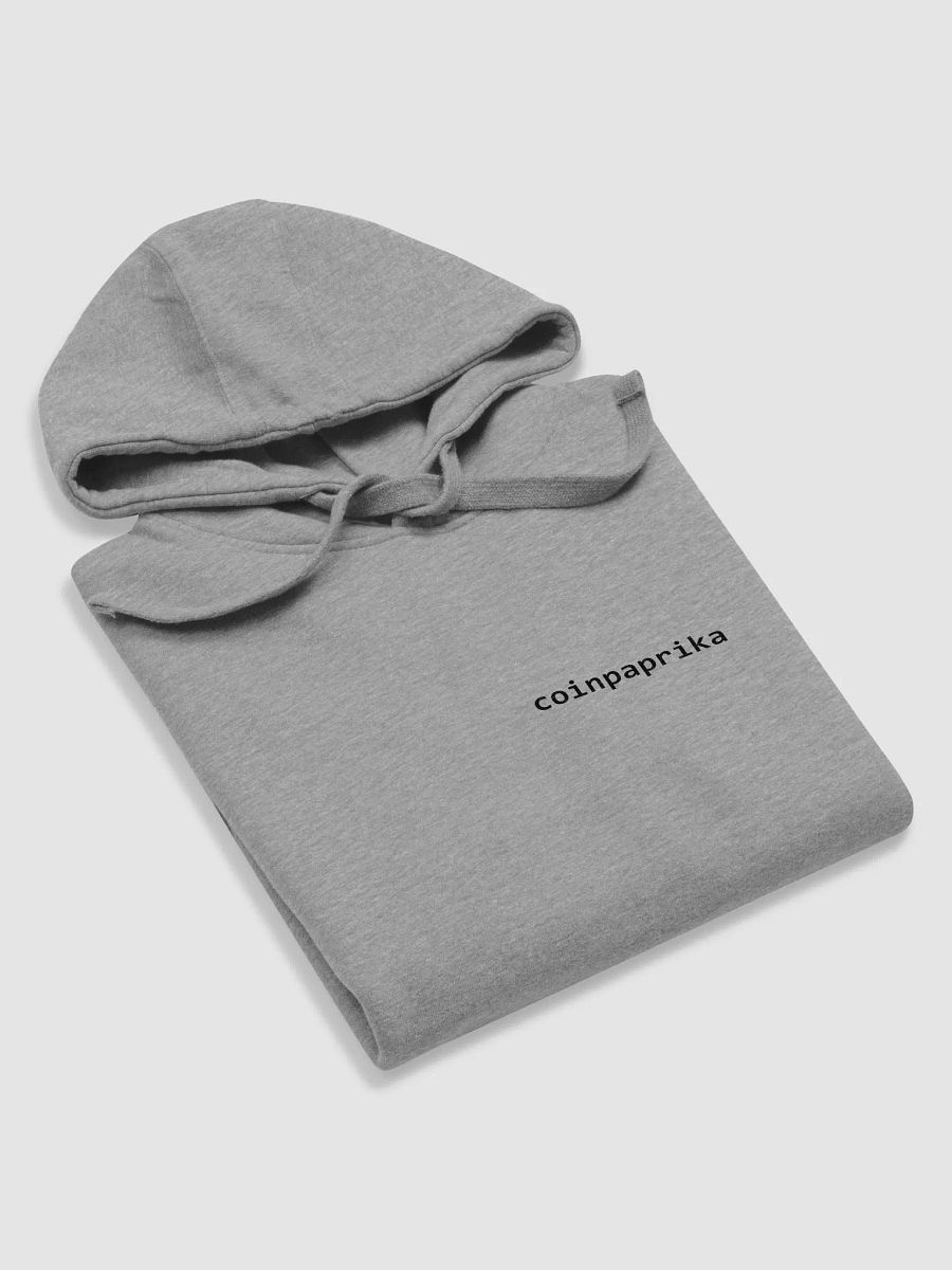 Grey coinpaprika hoodie product image (6)