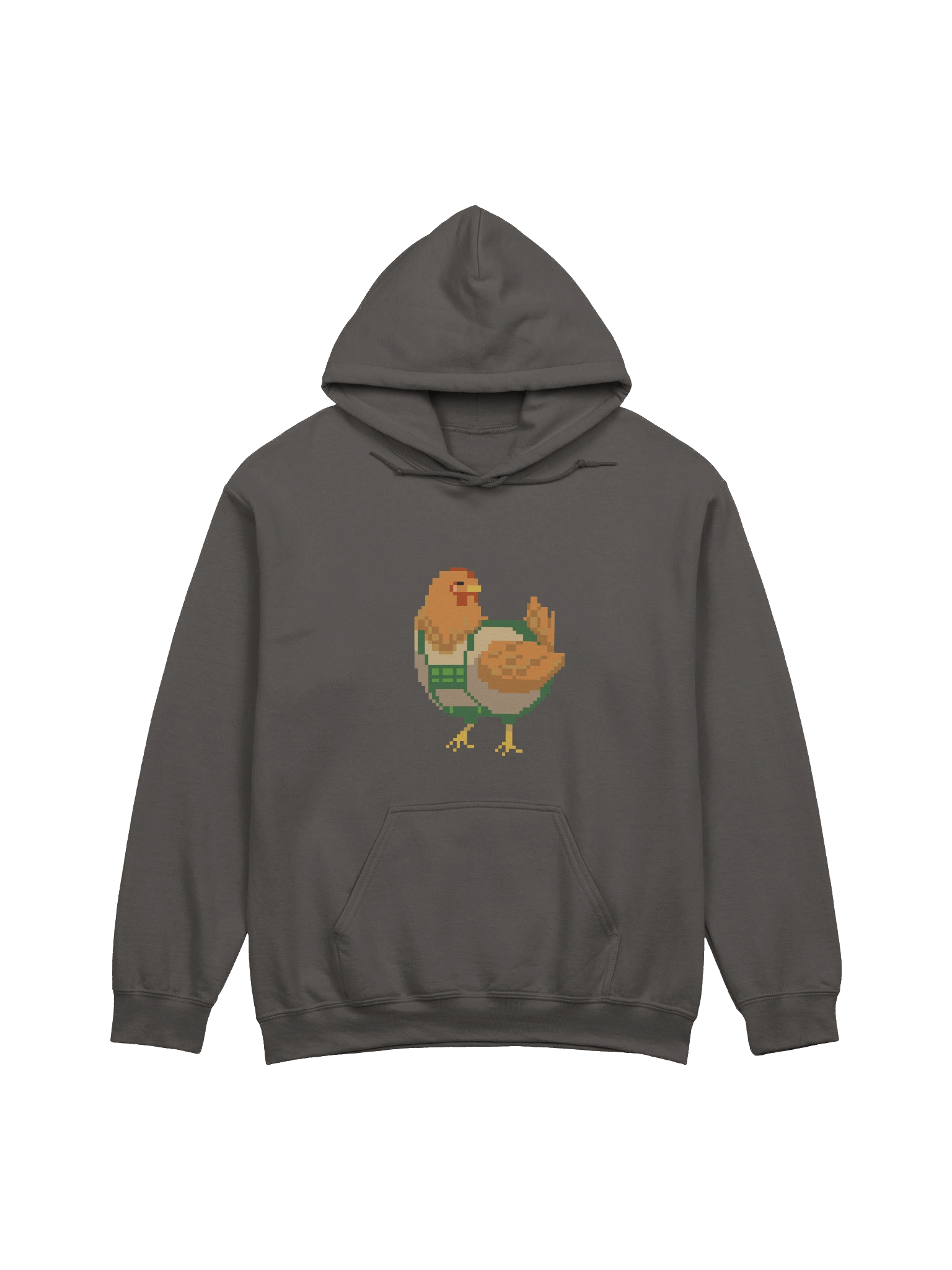 Lederhosen Chicken Soft-Print Hoodie product image (4)