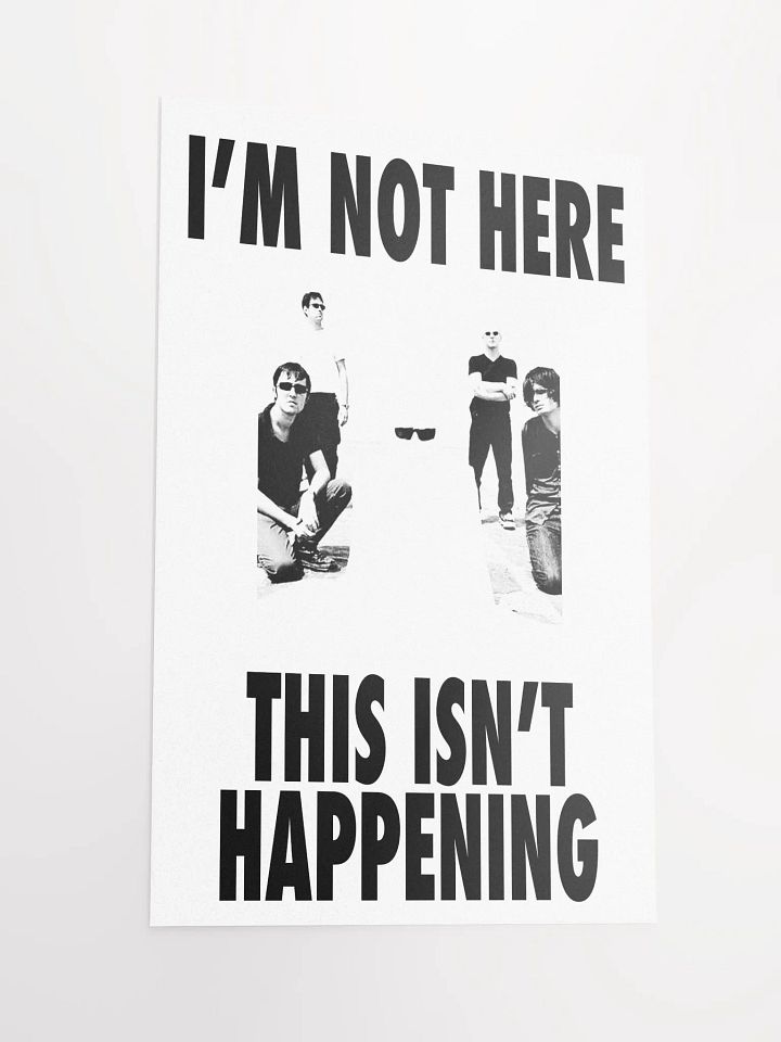 'Radiohead - How to Disappear Completely' Poster product image (2)