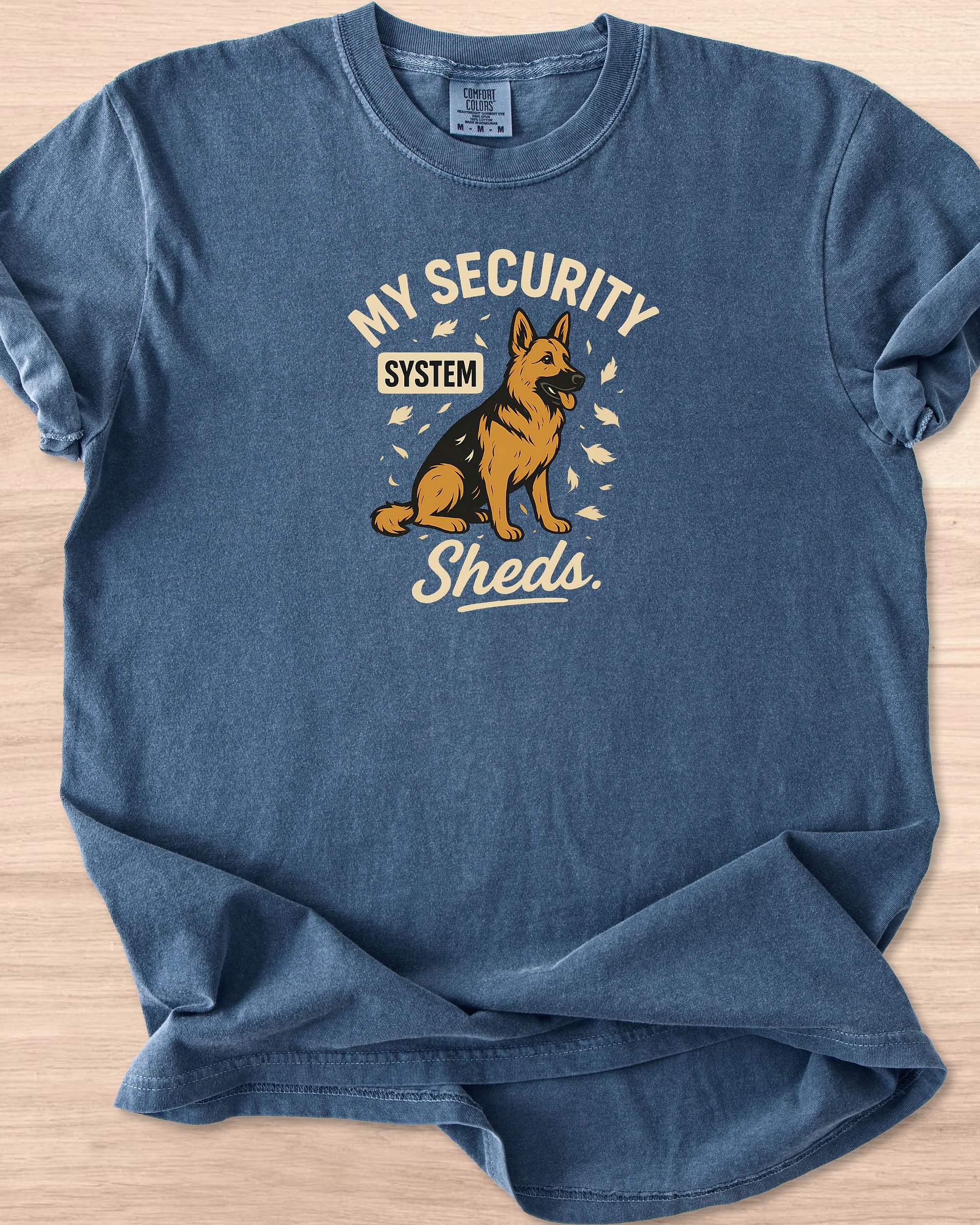 My Security System Sheds (German Shepherd) Tee product image (30)