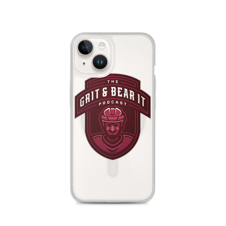 Grit & Bear It Logo iPhone Case product image (4)