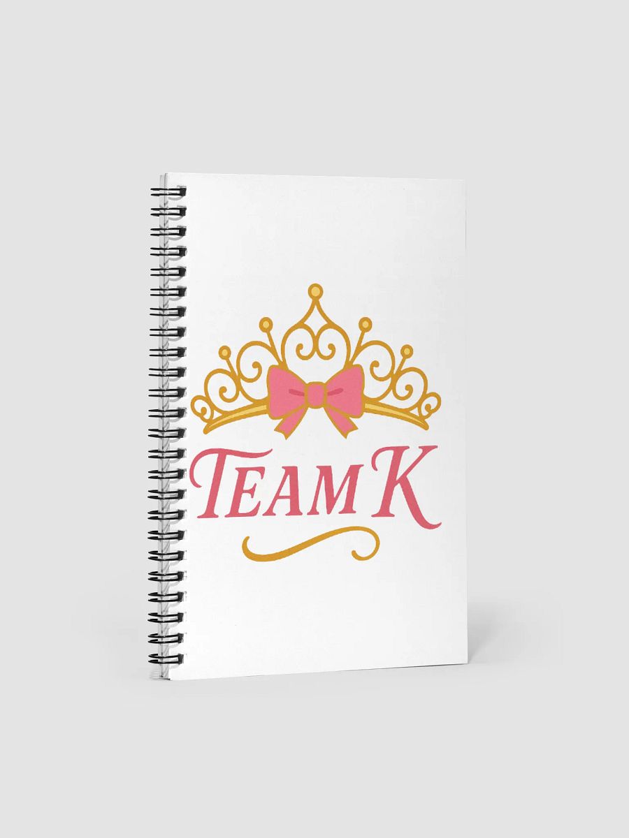 Team K (V-1) Spiral Notebook product image (1)