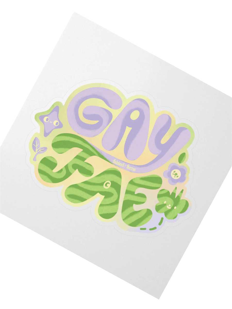 Gay Fae Sticker product image (5)