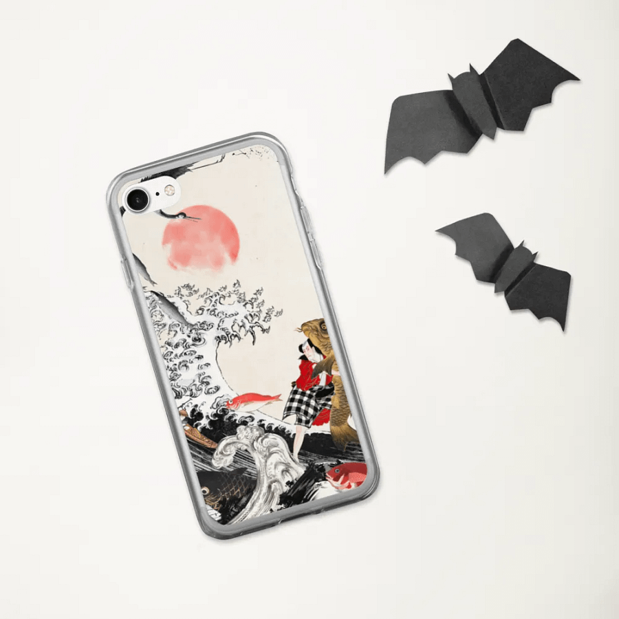 Sunset Wave Art iPhone Case product image (333)