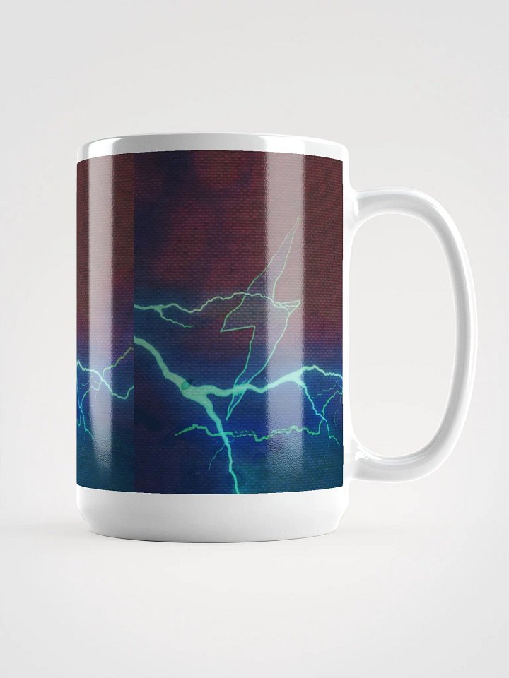 Electric Lightning White Glossy Mug product image (1)
