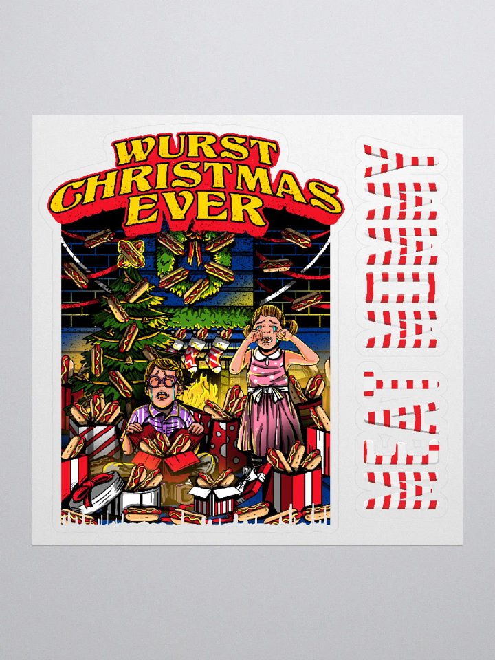 Wurst Christmas Ever Stickers product image (2)