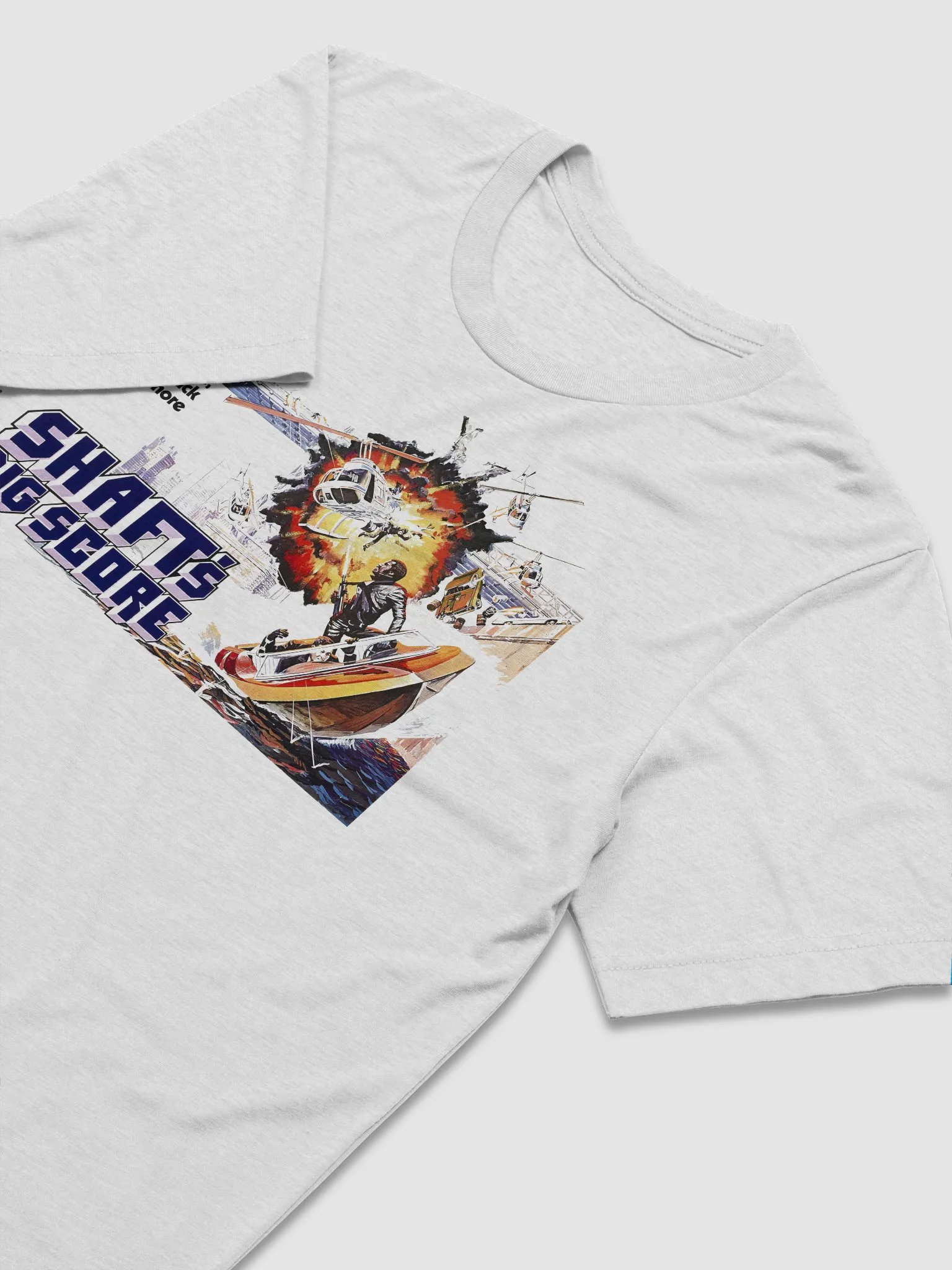 Shaft's Big Score | Tri-Blend Unisex T-Shirt product image (2)