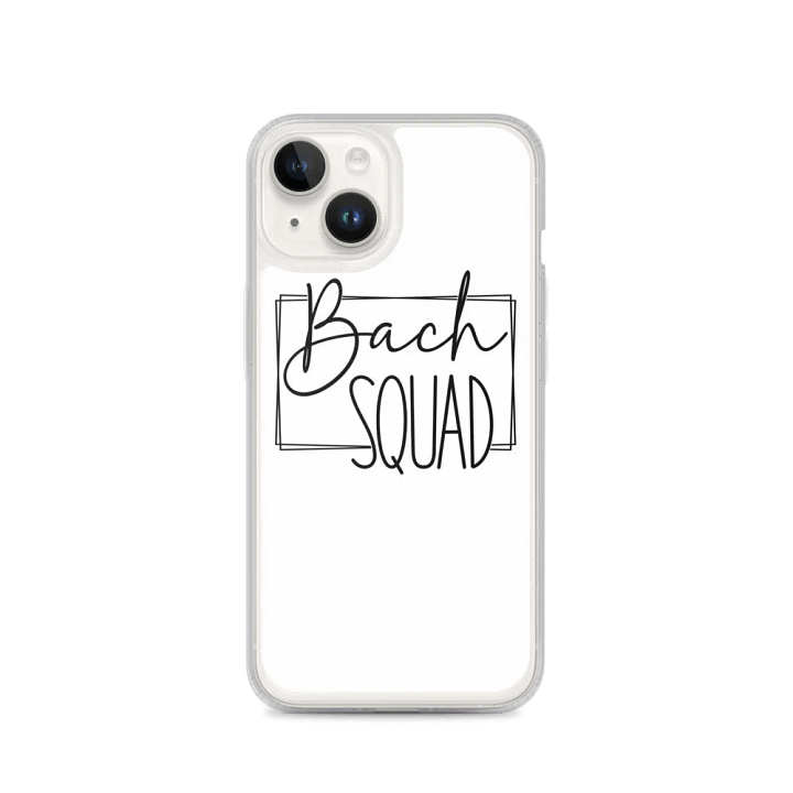 Bach Squad Stylish iPhone® MagSafe® Clear Case product image (4)
