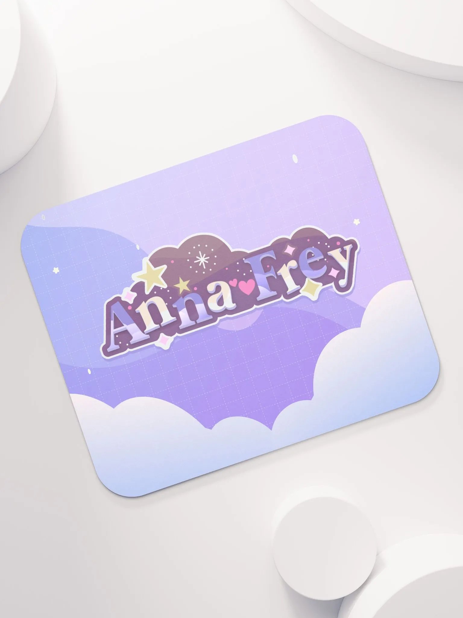 Anna Frey Starry Logo Mouse Pad product image (1)