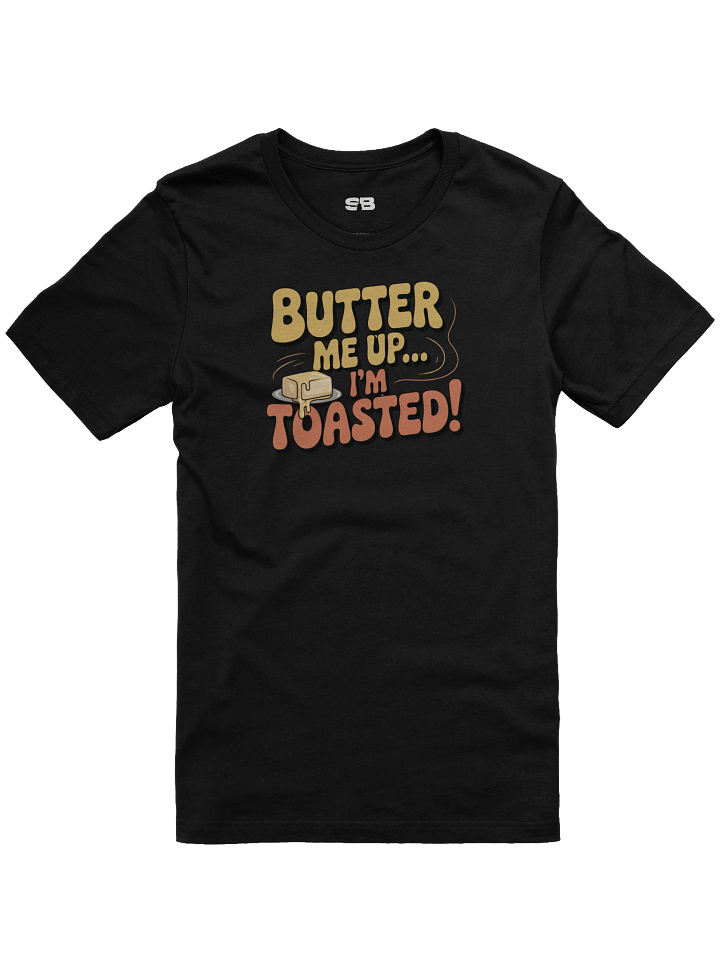 Whimsical Butter Me Up Illustration T-Shirt product image (1)