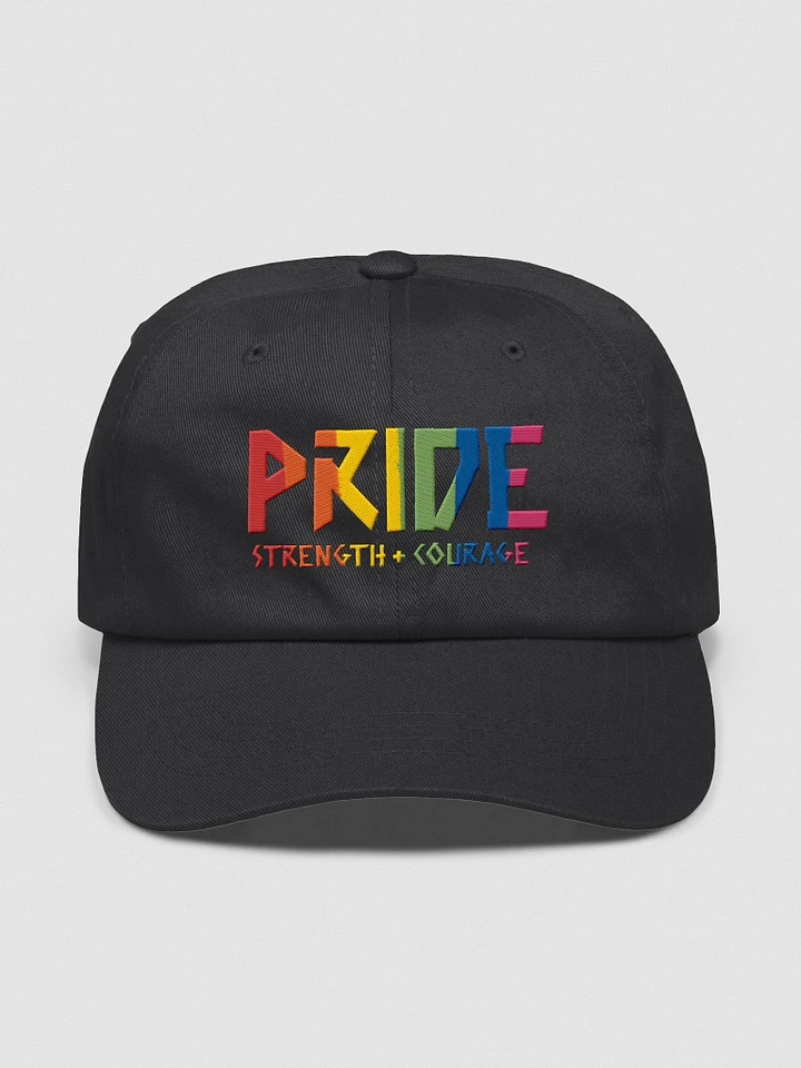 Pride = Strength + Courage - Embroidered Hat product image (1)