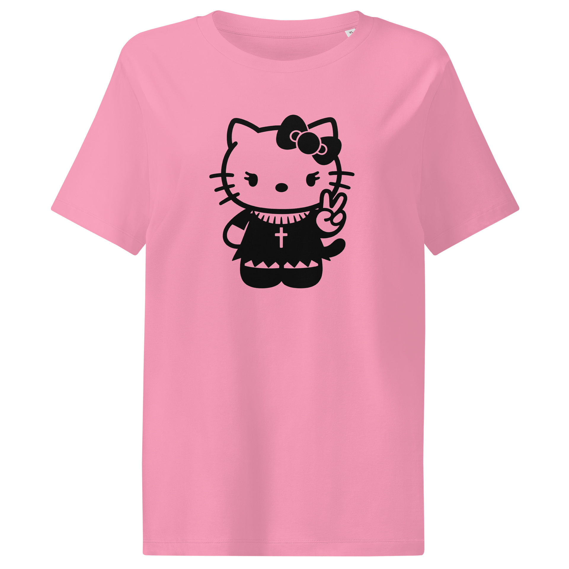 Goth Kitty Peace Tee product image (2)