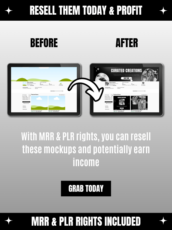 MRR/PLR Etsy Layout Template product image (8)