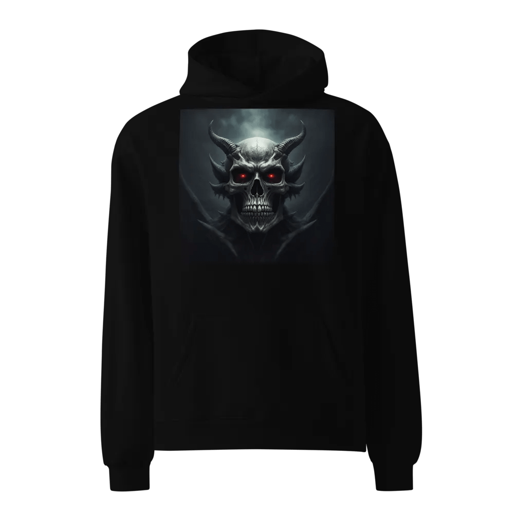 Demonic Horns Oversized Hoodie product image (1)